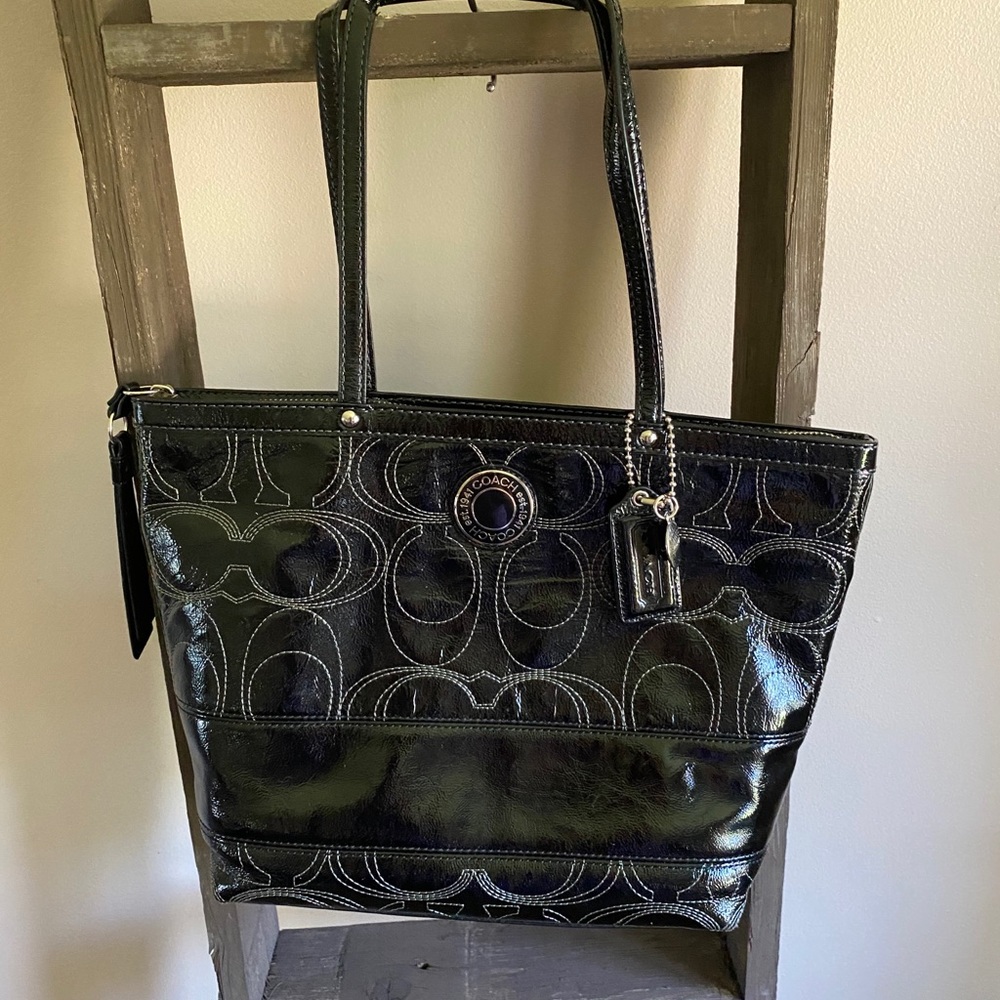 Patent Leather Coach Purse
